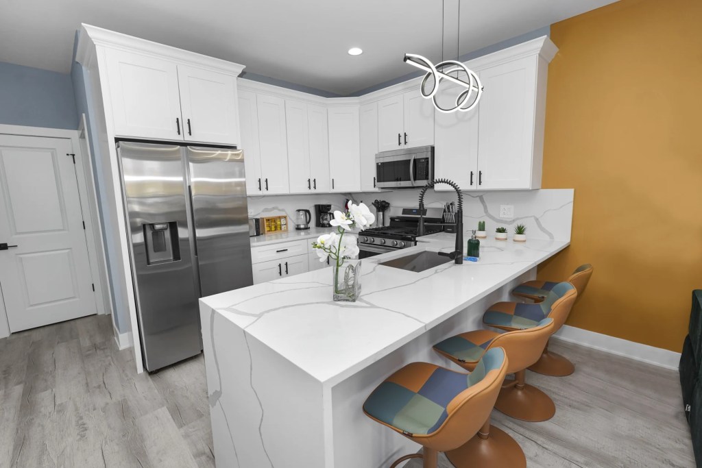 white kitchen